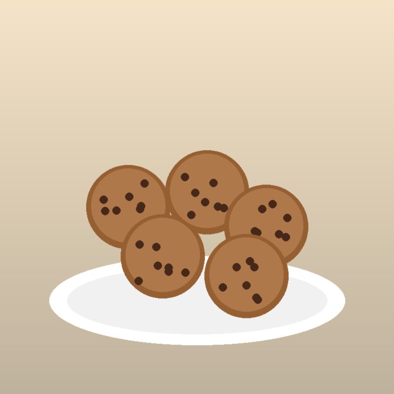 Galletas chips de chocolate (x12)